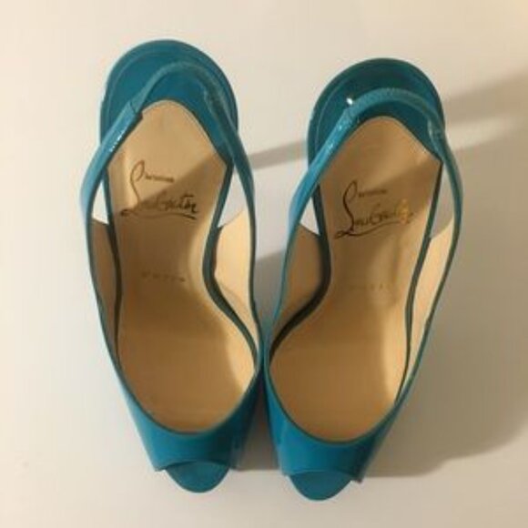 Christian Louboutin Vendome Peep Toe Platform Heel - Picture 12 of 16